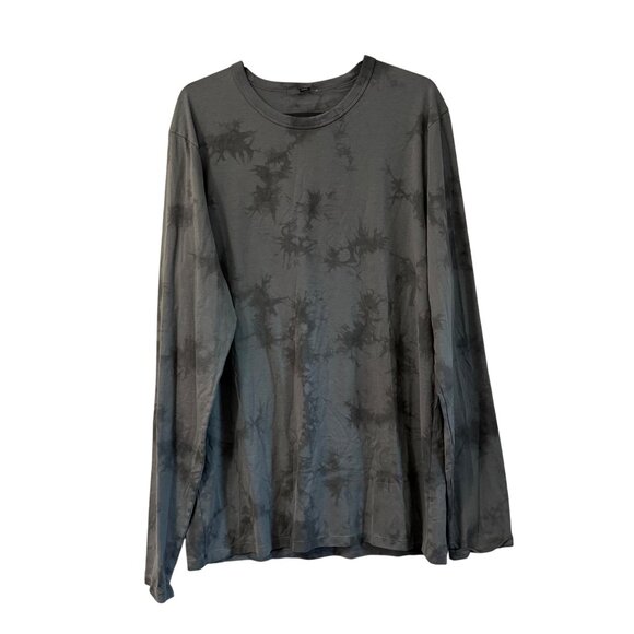 Lululemon Fundamental Long Sleeve Shirt New Tide Shibori Asphalt Gray Mens M - Picture 2 of 5